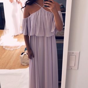 Show Me Your Mumu Light Lavender Bridesmaid Dress